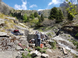  Au Sellaret le chantier commence rapidement